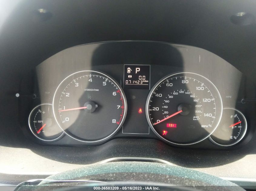 2013 SUBARU LEGACY 2.5I PREMIUM - 4S3BMBC68D3049251