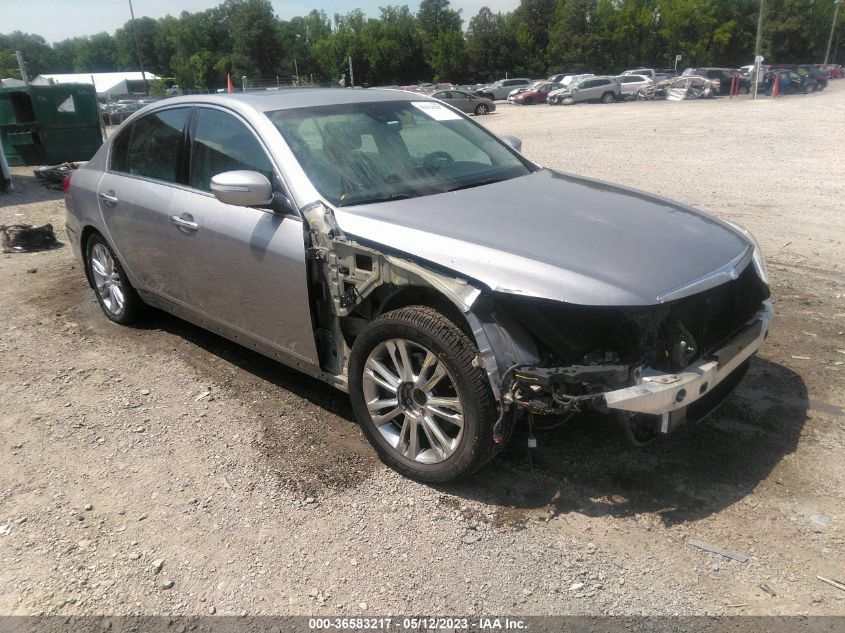 2013 HYUNDAI GENESIS 3.8L - KMHGC4DD2DU246634