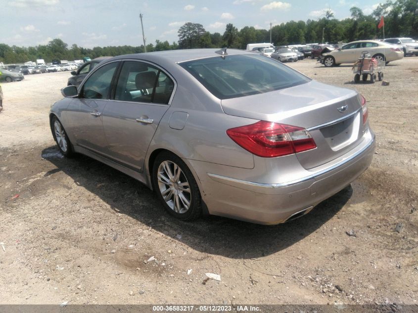 2013 HYUNDAI GENESIS 3.8L - KMHGC4DD2DU246634