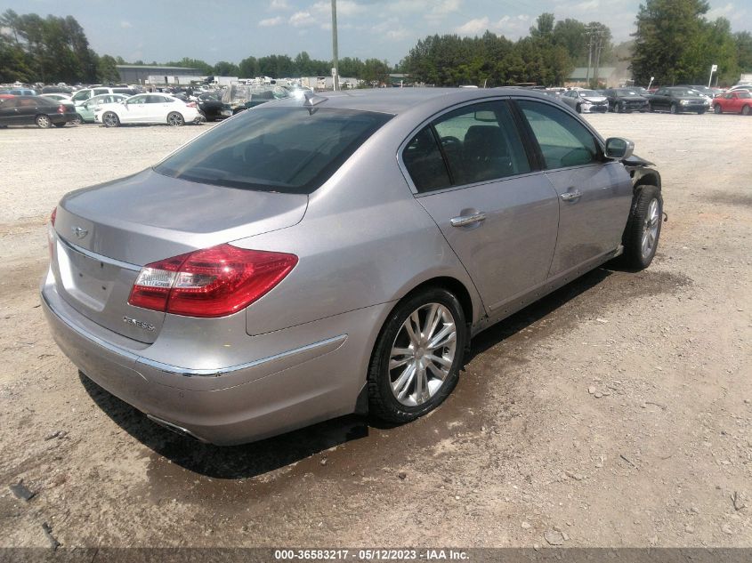 2013 HYUNDAI GENESIS 3.8L - KMHGC4DD2DU246634