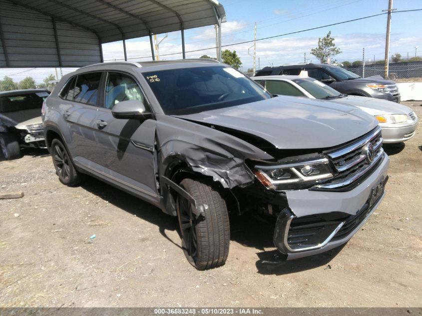 1V2SE2CA8NC202633 VOLKSWAGEN ATLAS CROSS SPORT 3.6L V6 SEL R-LINE 2022