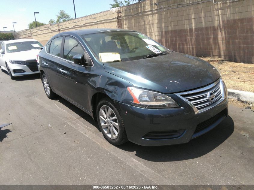 2015 NISSAN SENTRA SV - 3N1AB7AP1FY377621