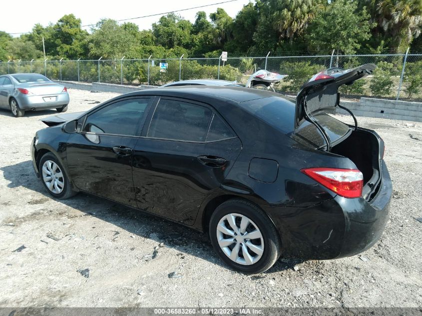 2015 TOYOTA COROLLA L/LE/S/S PLUS/LE PLUS - 2T1BURHE9FC475078