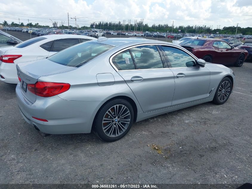 2019 BMW 5 SERIES 530I - WBAJA5C58KBX86317