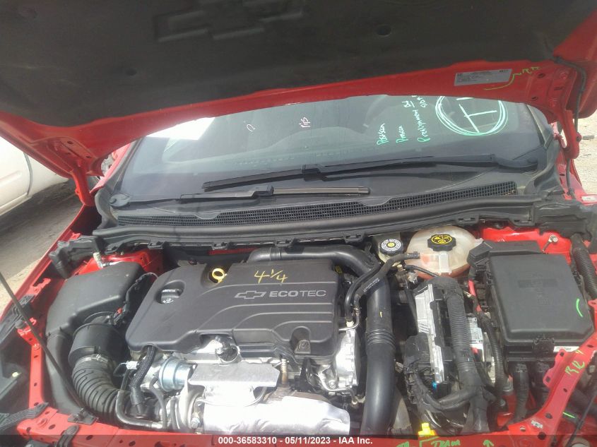 2017 CHEVROLET CRUZE LT - 1G1BE5SMXH7257380