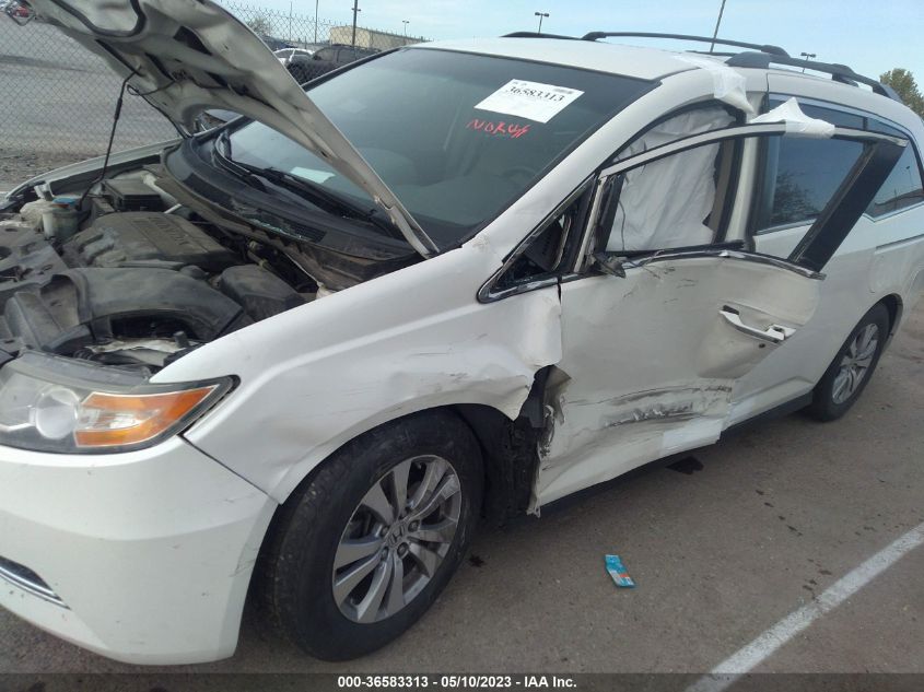 2016 HONDA ODYSSEY SE - 5FNRL5H35GB042086