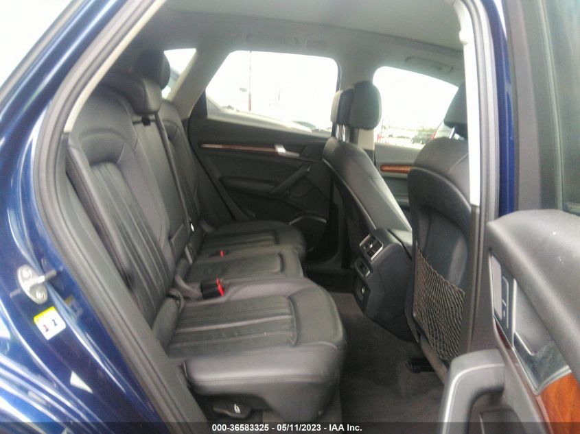 2018 AUDI Q5 PREMIUM/TECH PREMIUM - WA1ANAFY1J2001313