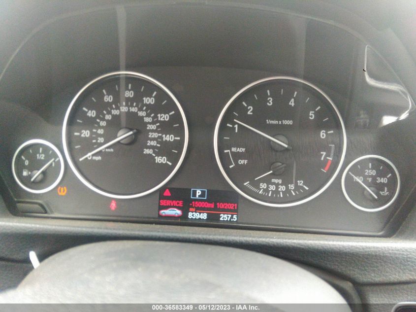 2014 BMW 3 SERIES 328I - WBA3C1C52EK105875