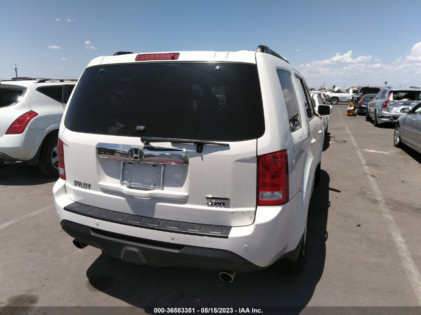 2014 HONDA PILOT TOURING - 5FNYF4H93EB026158
