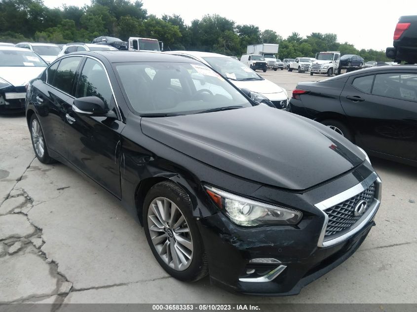 2021 INFINITI Q50 3.0T LUXE - JN1EV7BR1MM755848