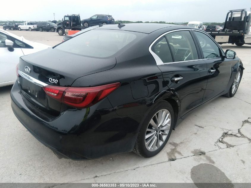 2021 INFINITI Q50 3.0T LUXE - JN1EV7BR1MM755848