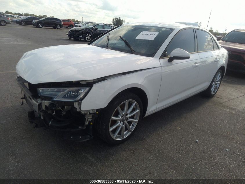 2017 AUDI A4 ULTRA PREMIUM - WAUGMAF41HA076512