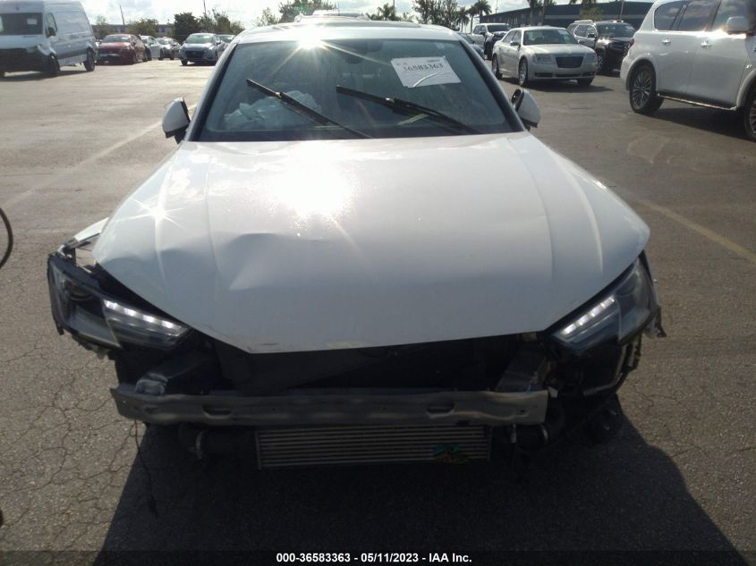 2017 AUDI A4 ULTRA PREMIUM - WAUGMAF41HA076512