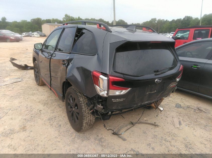 2020 SUBARU FORESTER SPORT - JF2SKARC6LH426529