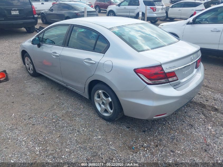 2014 HONDA CIVIC SEDAN LX - 2HGFB2F51EH547656