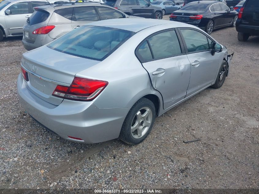 2014 HONDA CIVIC SEDAN LX - 2HGFB2F51EH547656