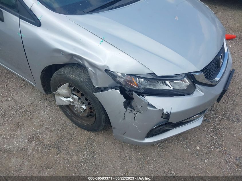 2014 HONDA CIVIC SEDAN LX - 2HGFB2F51EH547656