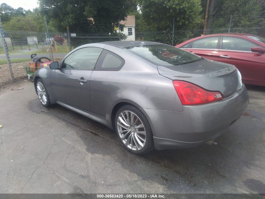 2013 INFINITI G37 COUPE JOURNEY JN1CV6EK9DM900232