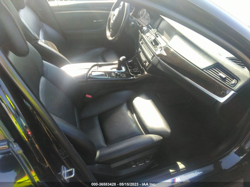 2013 BMW 5 SERIES 535I - WBAFR7C52DC829220