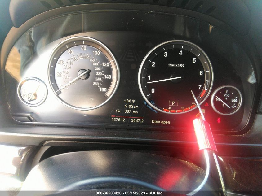 2013 BMW 5 SERIES 535I - WBAFR7C52DC829220
