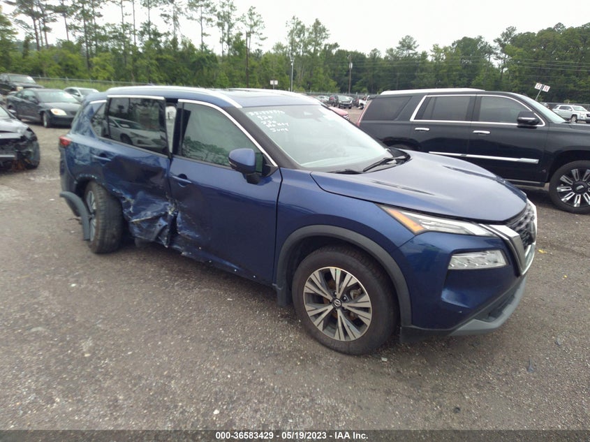 VIN 5N1AT3BA8MC675789 2021 NISSAN ROGUE SV