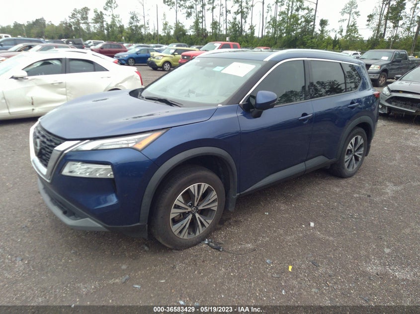 VIN 5N1AT3BA8MC675789 2021 NISSAN ROGUE SV