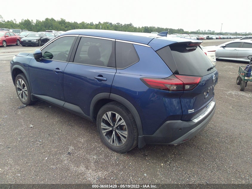 VIN 5N1AT3BA8MC675789 2021 NISSAN ROGUE SV