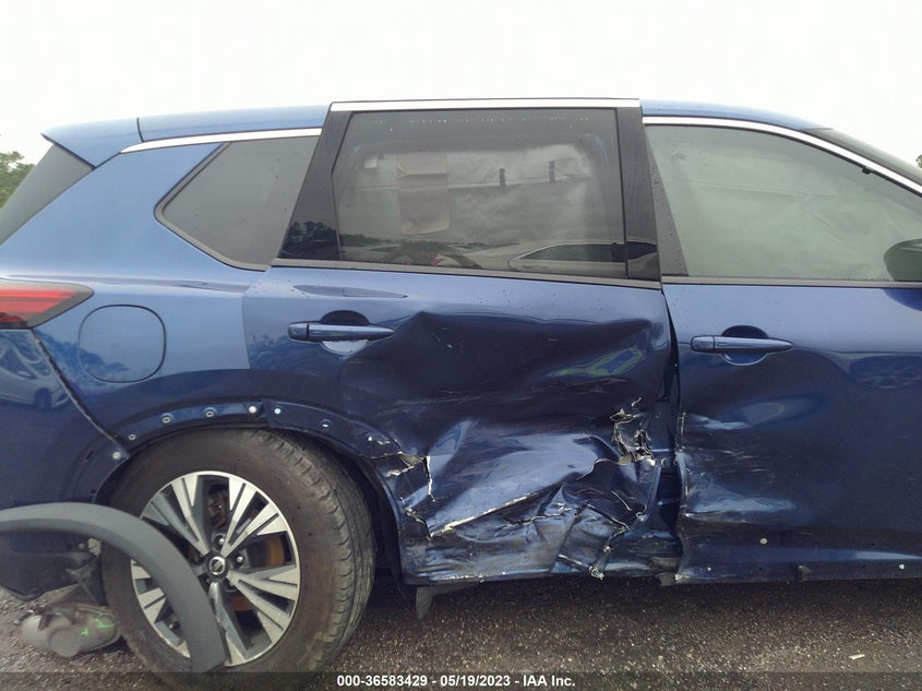 VIN 5N1AT3BA8MC675789 2021 NISSAN ROGUE SV