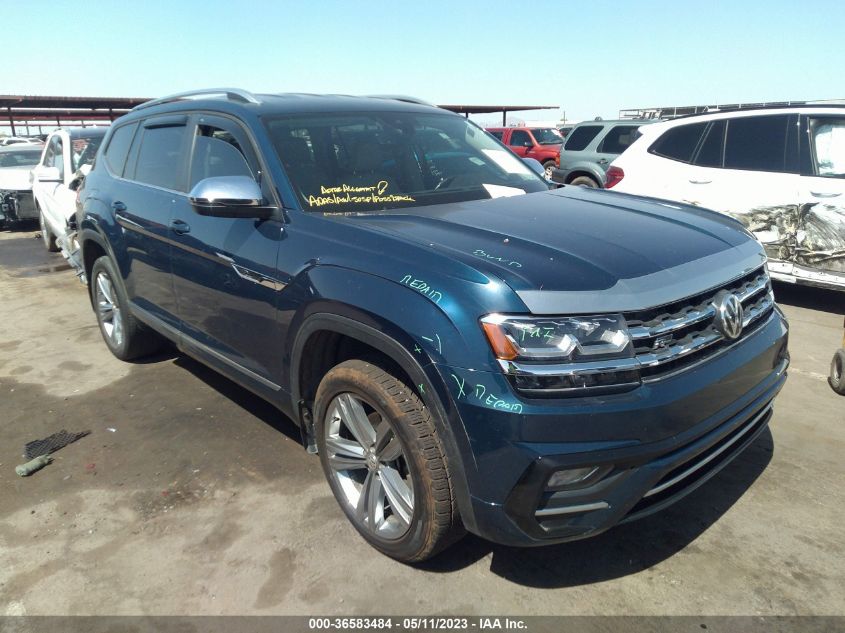 2018 VOLKSWAGEN ATLAS 3.6L V6 SE W/TECHNOLOGY - 1V2PR2CA2JC584677