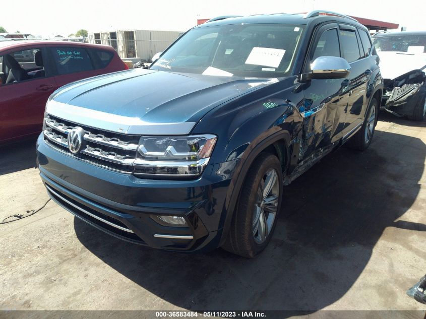 2018 VOLKSWAGEN ATLAS 3.6L V6 SE W/TECHNOLOGY - 1V2PR2CA2JC584677