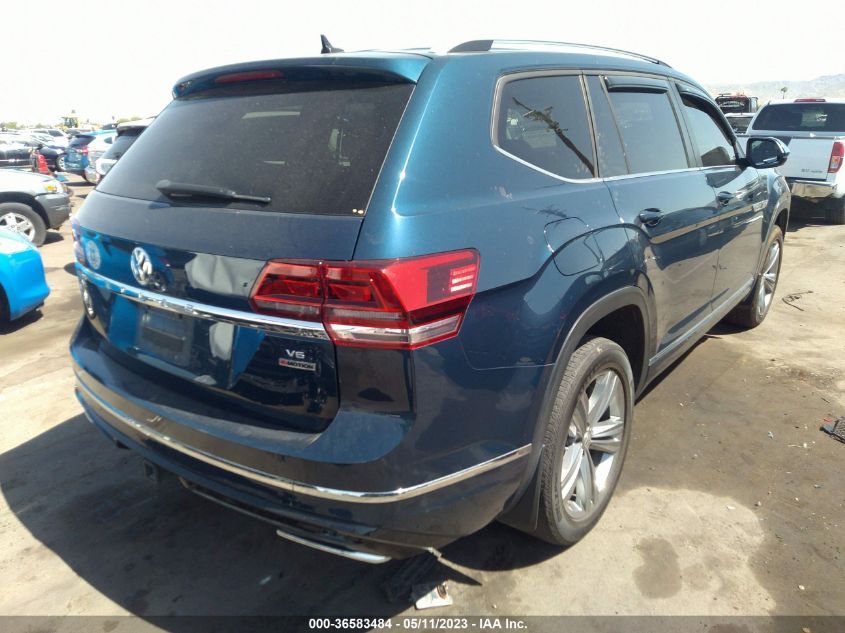 2018 VOLKSWAGEN ATLAS 3.6L V6 SE W/TECHNOLOGY - 1V2PR2CA2JC584677