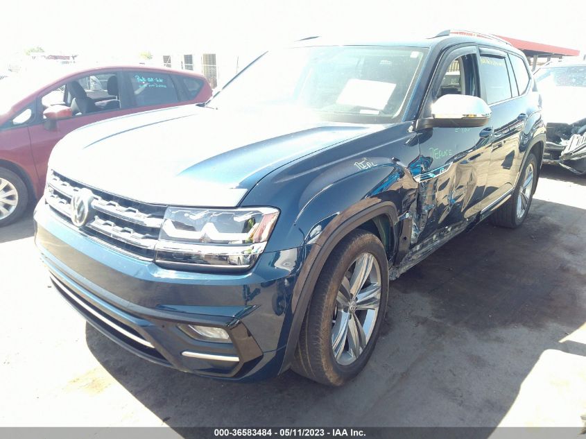 2018 VOLKSWAGEN ATLAS 3.6L V6 SE W/TECHNOLOGY - 1V2PR2CA2JC584677
