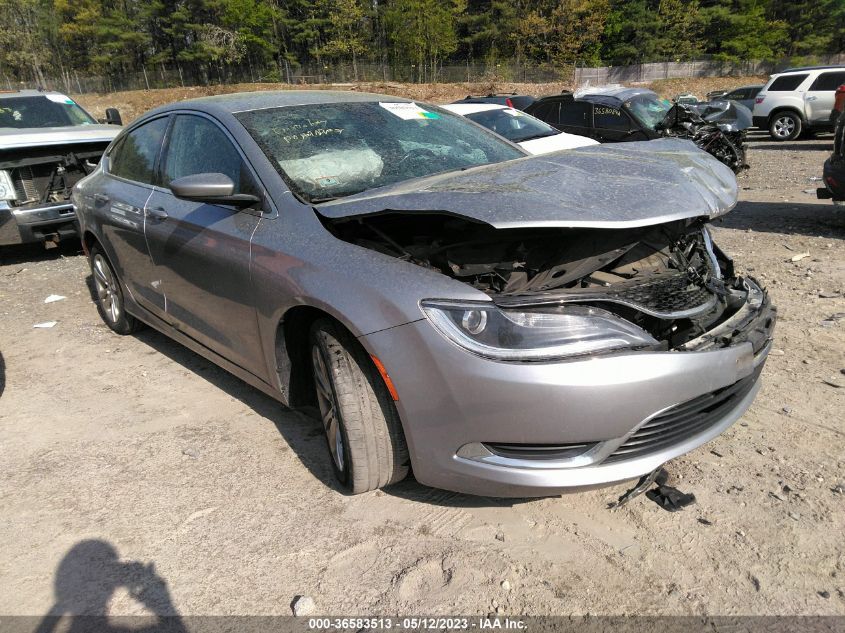 2015 CHRYSLER 200 LIMITED - 1C3CCCAB0FN687843