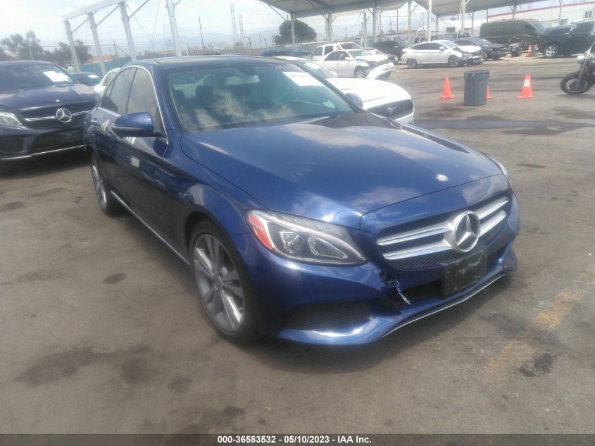 2017 MERCEDES-BENZ C-CLASS C 300 - 55SWF4JB9HU211225