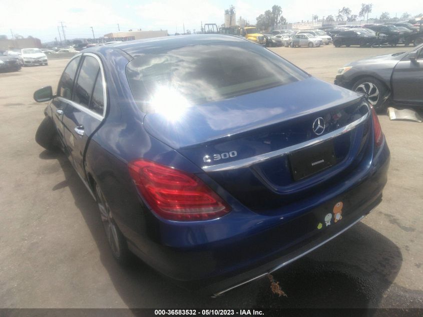 2017 MERCEDES-BENZ C-CLASS C 300 - 55SWF4JB9HU211225