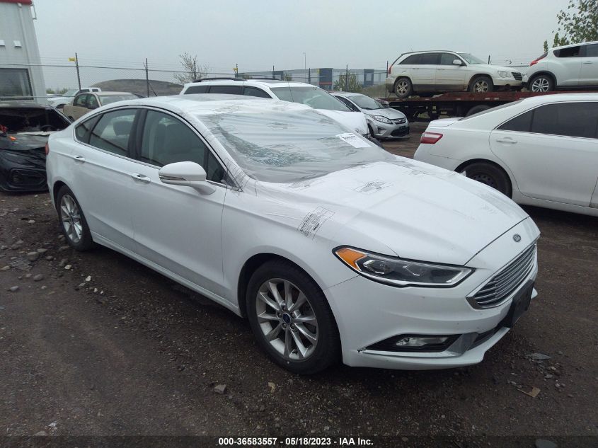 2017 FORD FUSION SE - 3FA6P0HD0HR114496