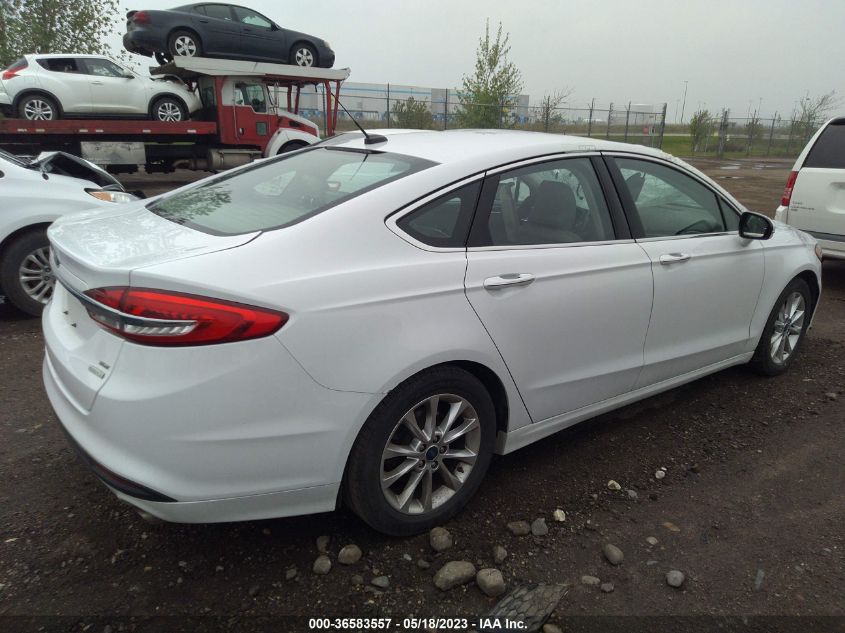 2017 FORD FUSION SE - 3FA6P0HD0HR114496