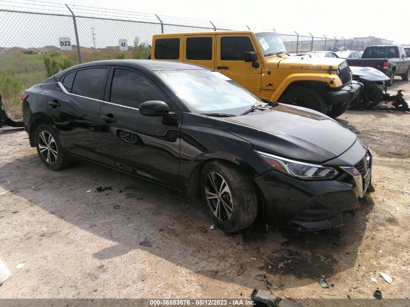 2022 NISSAN SENTRA SV - 3N1AB8CV9NY239096