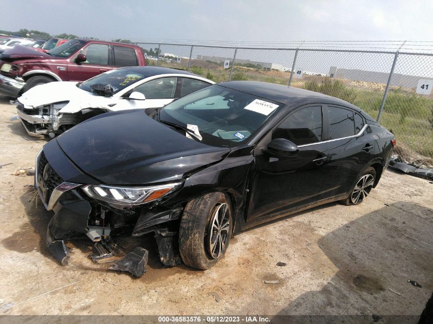 2022 NISSAN SENTRA SV - 3N1AB8CV9NY239096