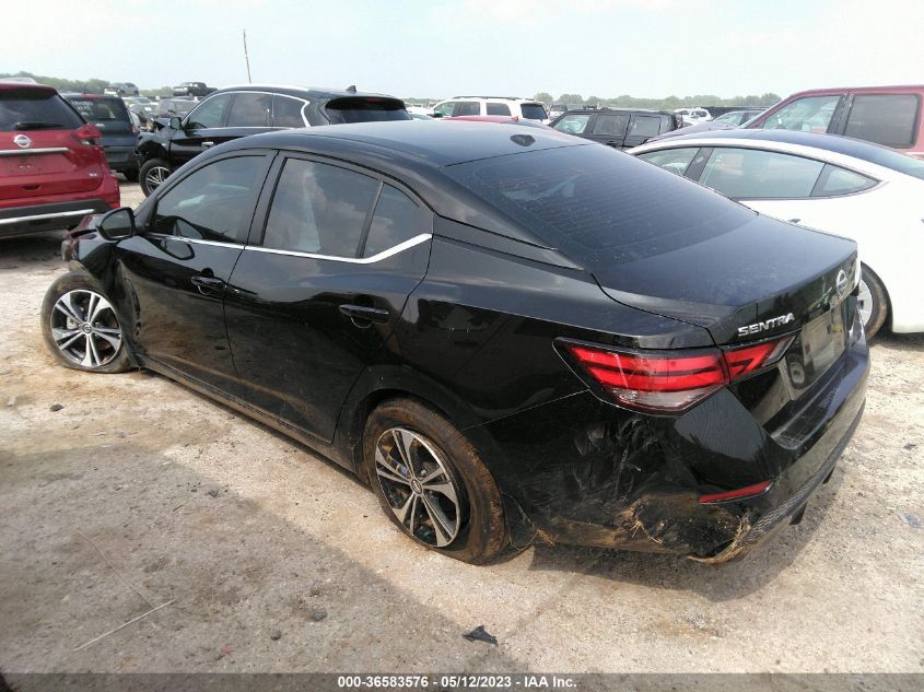 2022 NISSAN SENTRA SV - 3N1AB8CV9NY239096