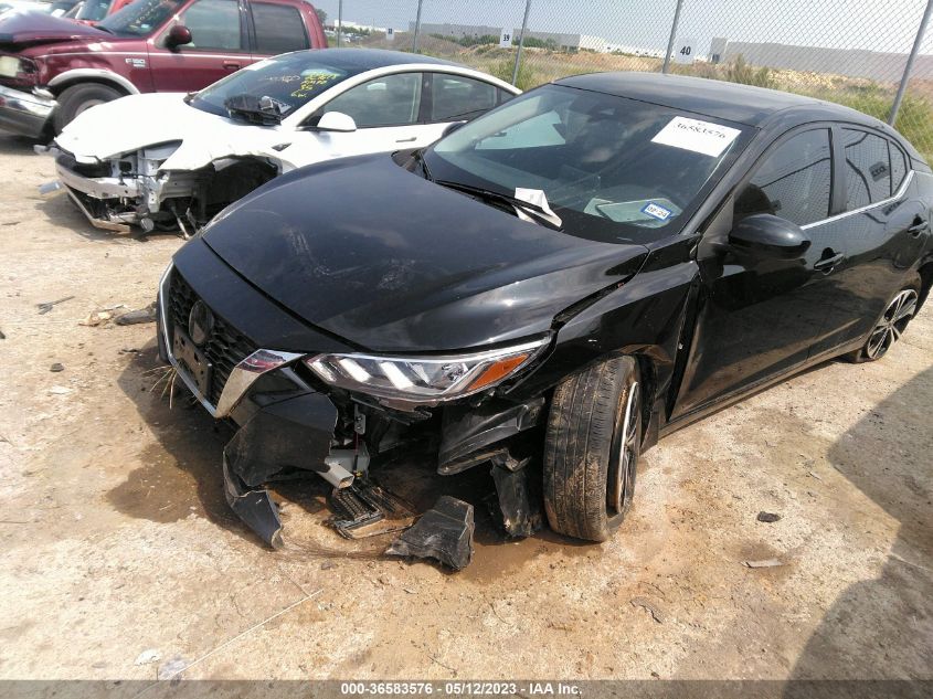 2022 NISSAN SENTRA SV - 3N1AB8CV9NY239096