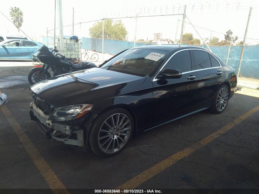 2016 MERCEDES-BENZ C-CLASS C 300 - 55SWF4JB2GU122031