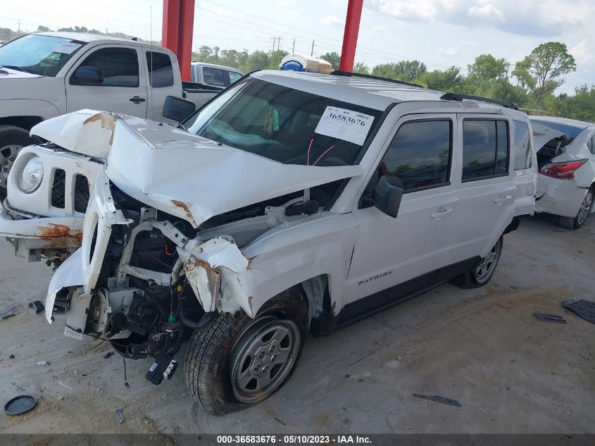 2016 JEEP PATRIOT SPORT - 1C4NJPBB5GD603636