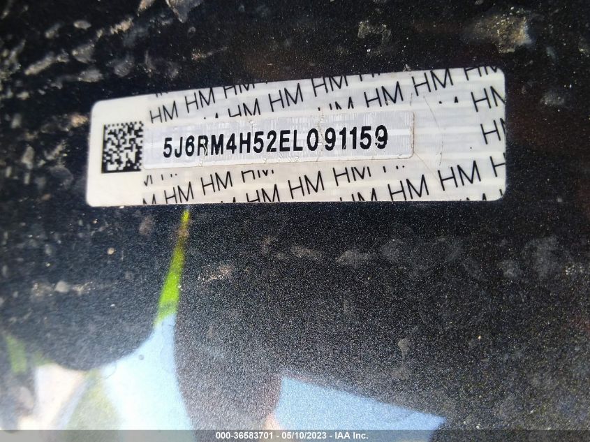 2014 HONDA CR-V EX - 5J6RM4H52EL091159