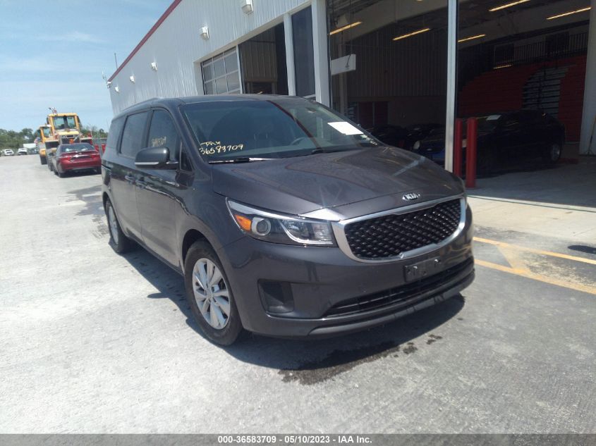 2016 KIA SEDONA LX - KNDMB5C14G6201503