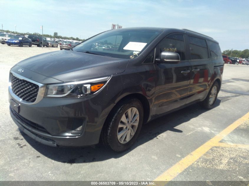 2016 KIA SEDONA LX - KNDMB5C14G6201503