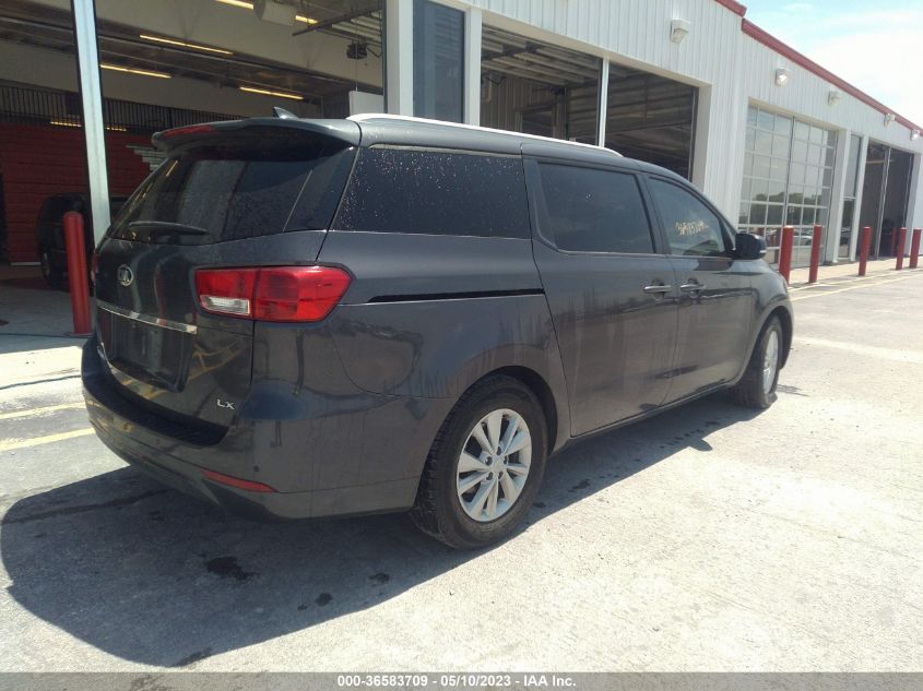 2016 KIA SEDONA LX - KNDMB5C14G6201503
