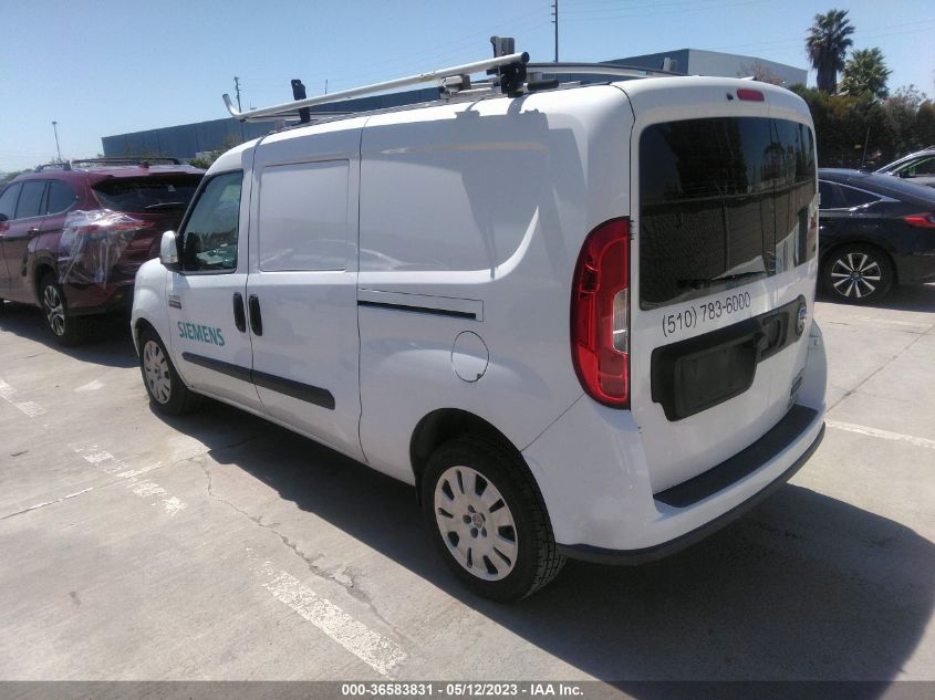 2016 RAM PROMASTER CITY CARGO VAN TRADESMAN SLT - ZFBERFBT3G6C21336