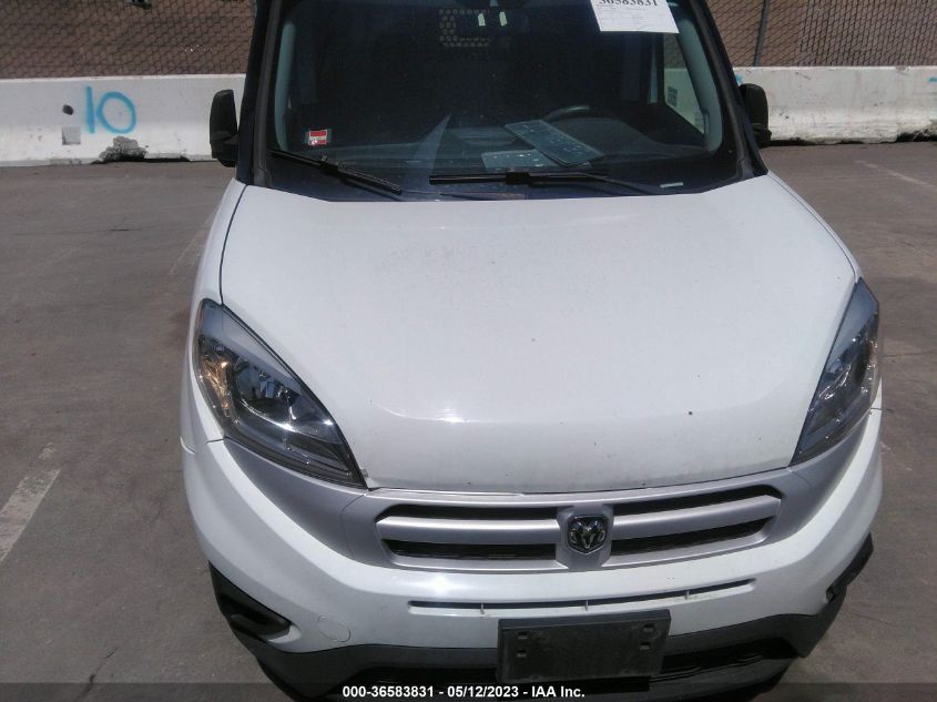 2016 RAM PROMASTER CITY CARGO VAN TRADESMAN SLT - ZFBERFBT3G6C21336