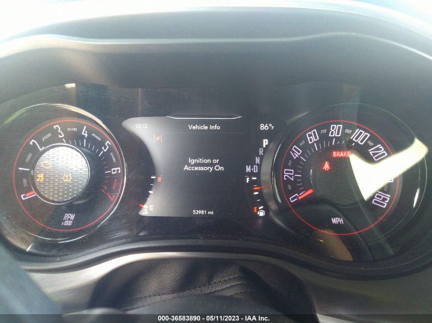 2019 DODGE CHALLENGER SXT - 2C3CDZAG1KH739611